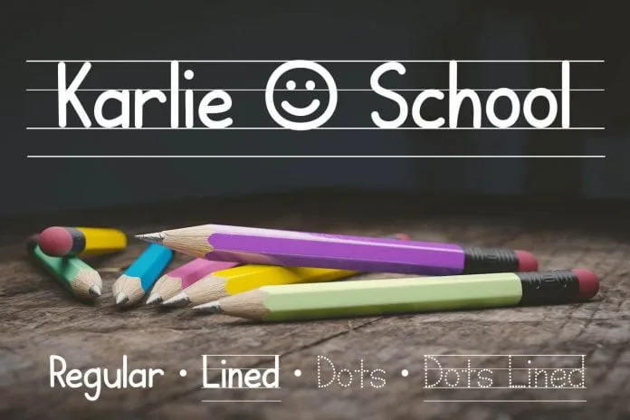 Karlie School Font
