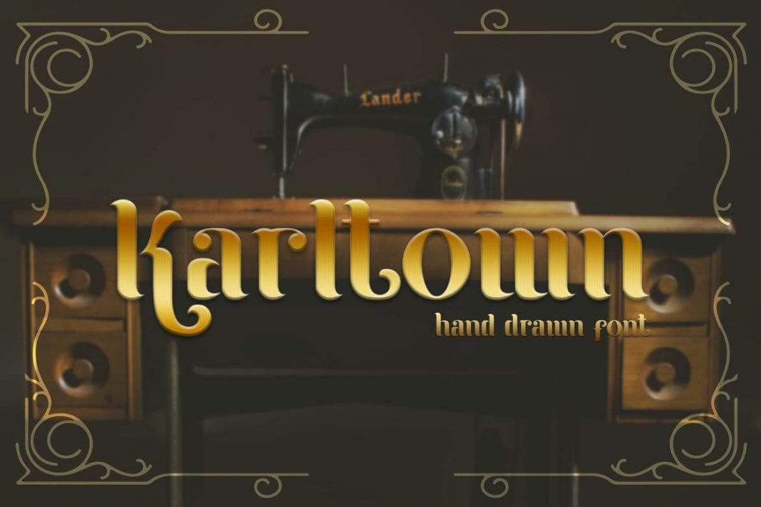 Karltown - Handdrawn Font