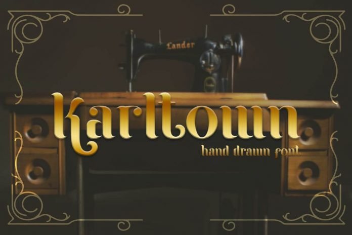 Karltown - Handdrawn Font