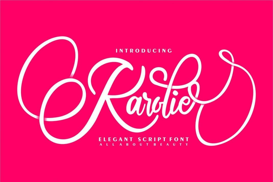 Karolie Elegant Script Font