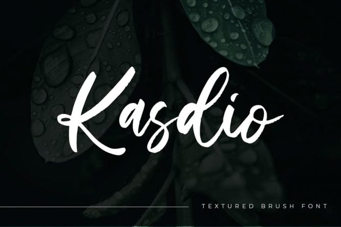 Kasdio - Casual Brush Font