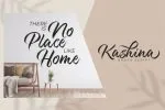 Kashina Script Font