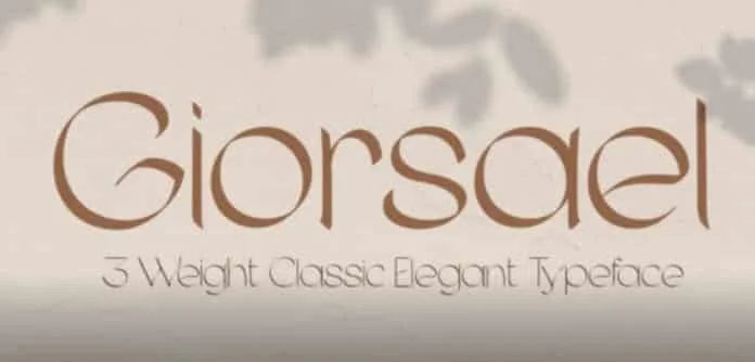 Katario Studio - Giorsael Font