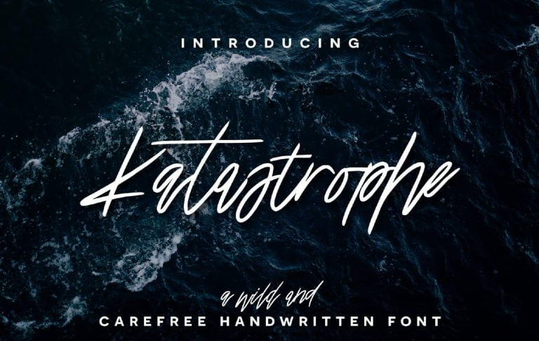 Katastrophe Font Free Download