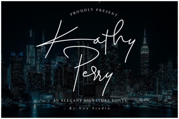 Kathy Perry Font