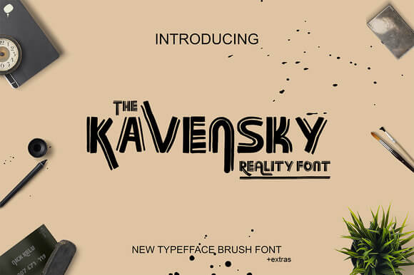 Kavensky Font