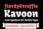Kavoon Foundry Collection Font