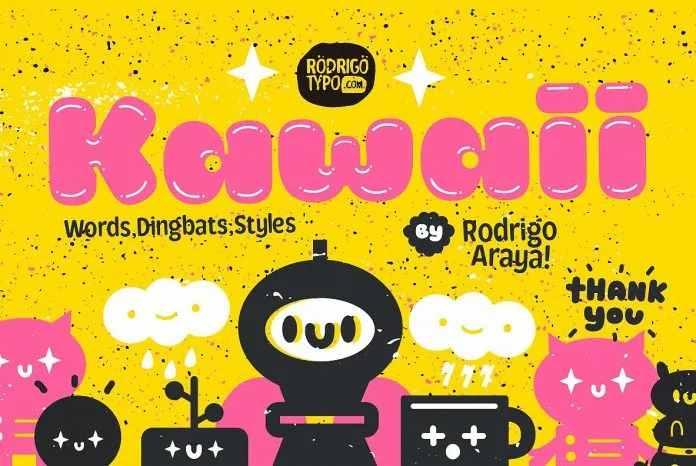 Kawaii RT Font