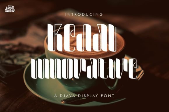 Kedai Innovative Font