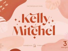 Kelly Mitchel Font