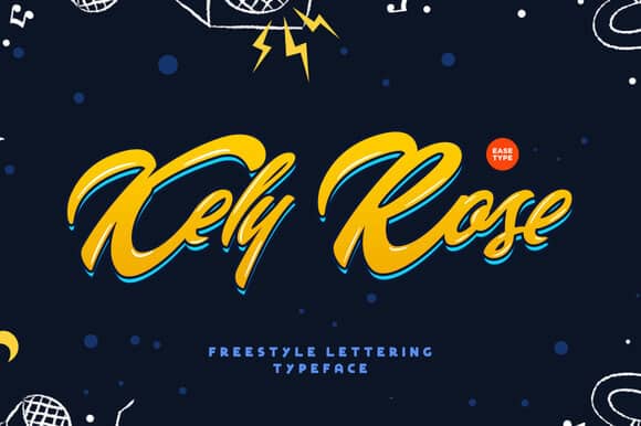 Kely Rose font
