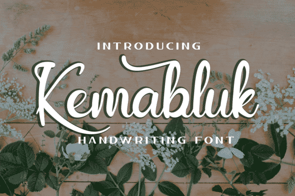 Kemabluk Font