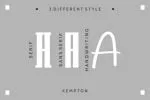 Kempton Duo Font