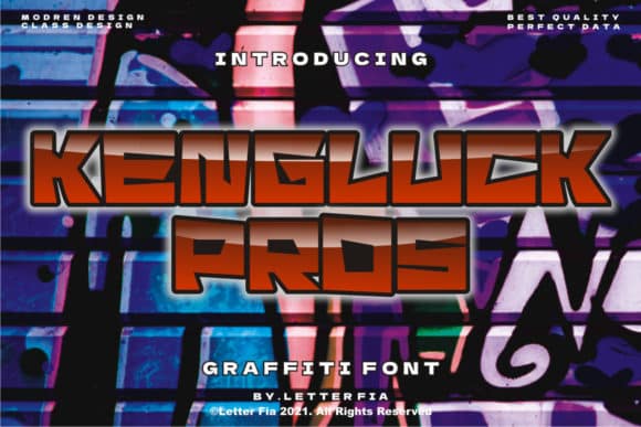 Kengluck Pros Font