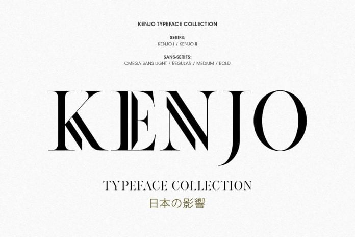 Kenjo & Omega Font