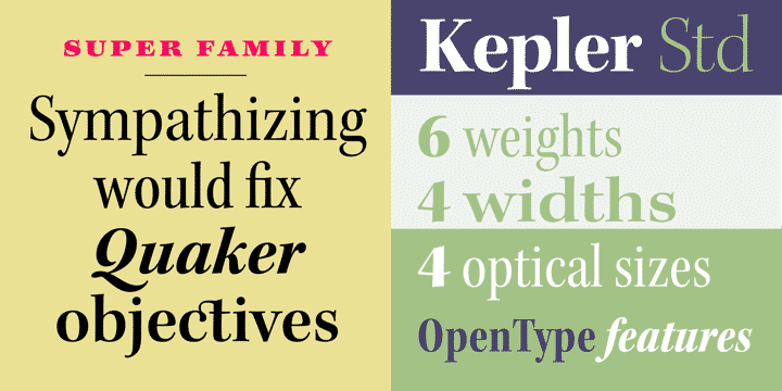 Kepler Font