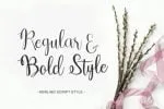 Kerling Script Font