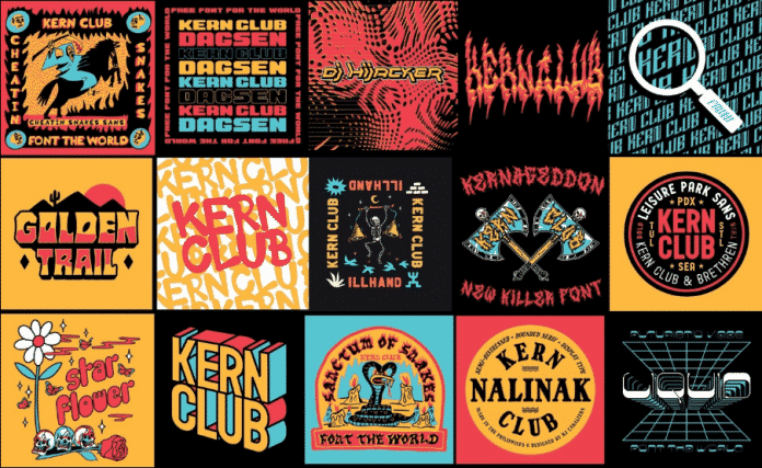KernClub Typefoundry Collection Font
