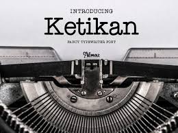 Ketikan Font