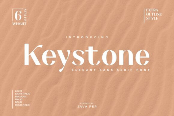 Keystone Font