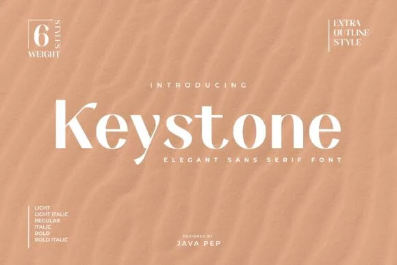 Keystone Font