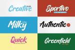 Kickrush - Sport Handwritten Font