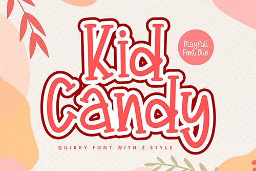 Kid Candy Duo Font