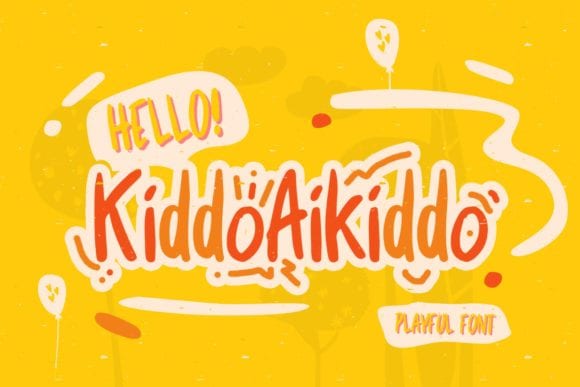 Kiddo Aikiddo Font