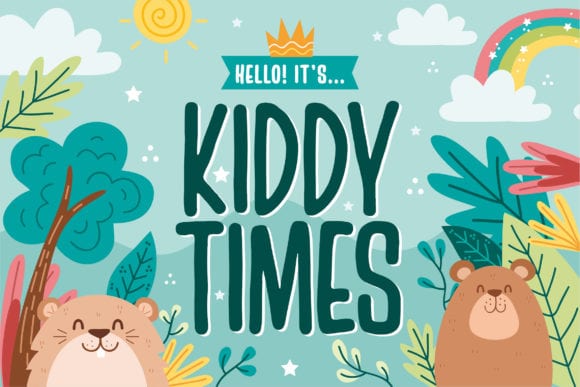 Kiddy Times Font