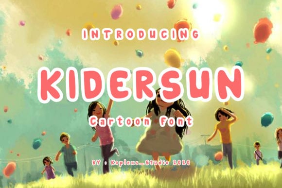 Kidersun Font