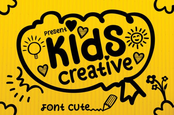 Kids Creative Font