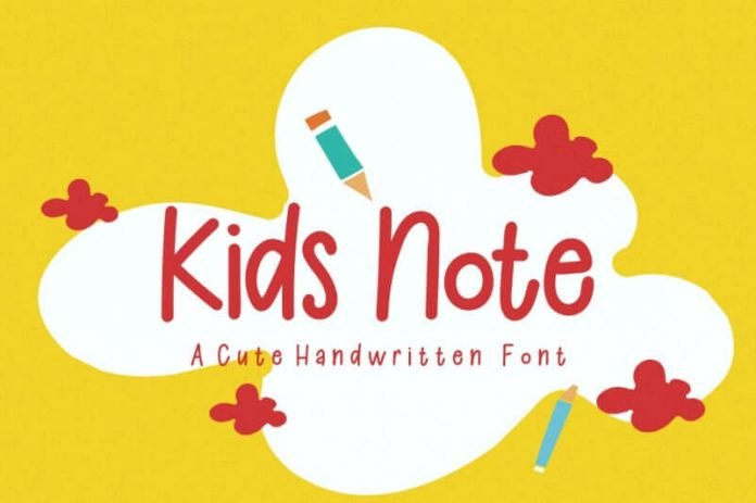 Kids Note Font