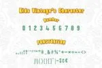 Kids Vintage Font