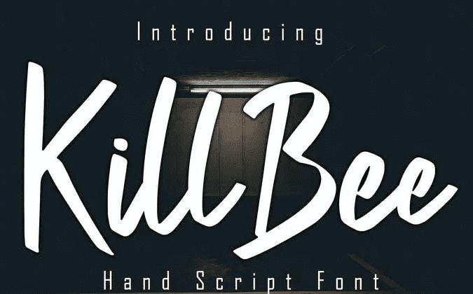 KillBee Hand Script