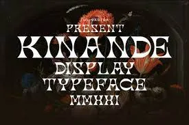 Kinande Display Typeface
