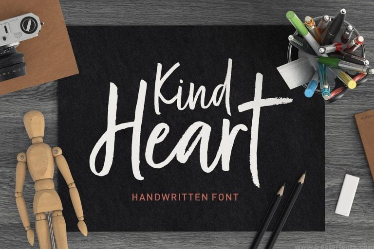 Kind Heart Font Duo Free Download