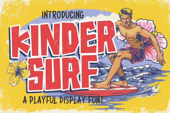 Kinder Surf Font
