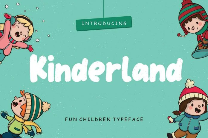 Kinderland Fun Children Typeface