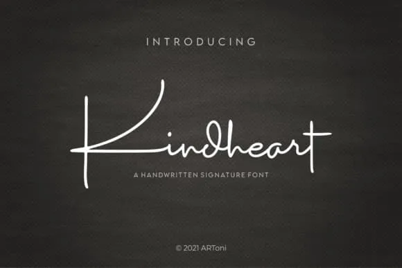 Kindheart Font Kindheart Font