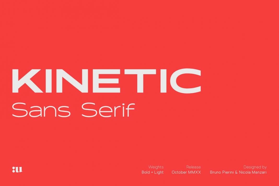 Kinetic Typeface