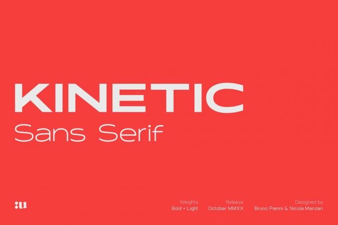Kinetic Typeface
