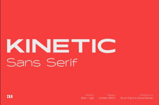 Kinetik Font