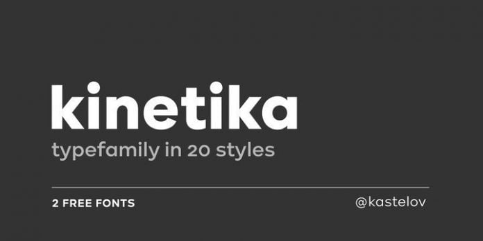 Kinetika Font Family