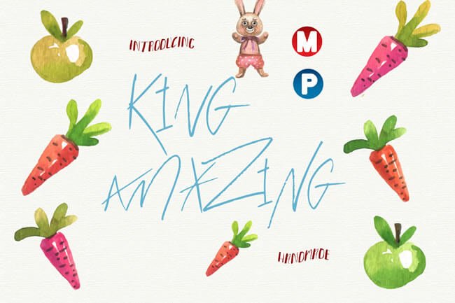 King Amazing Font
