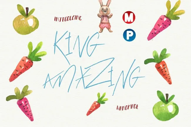 King Amazing Font