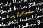 King Amsterdam Font