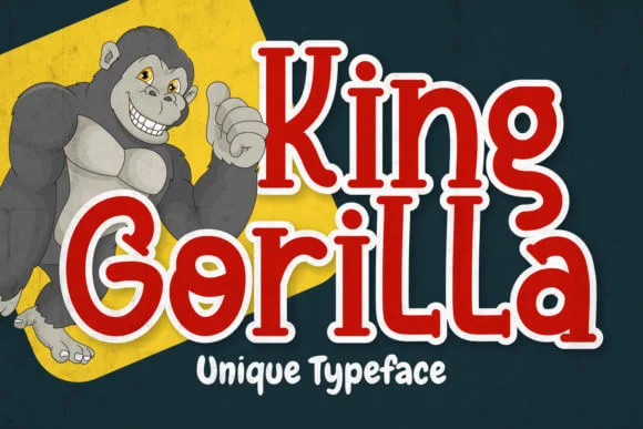 King Gorilla Font