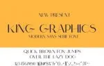 King Graphics Font