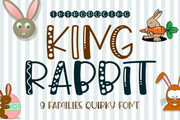 King Rabbit Font