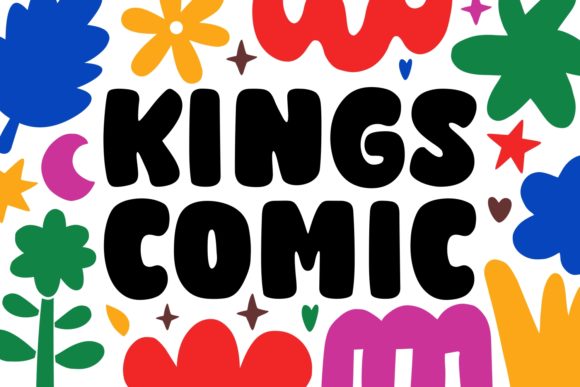 Kings Comic Font